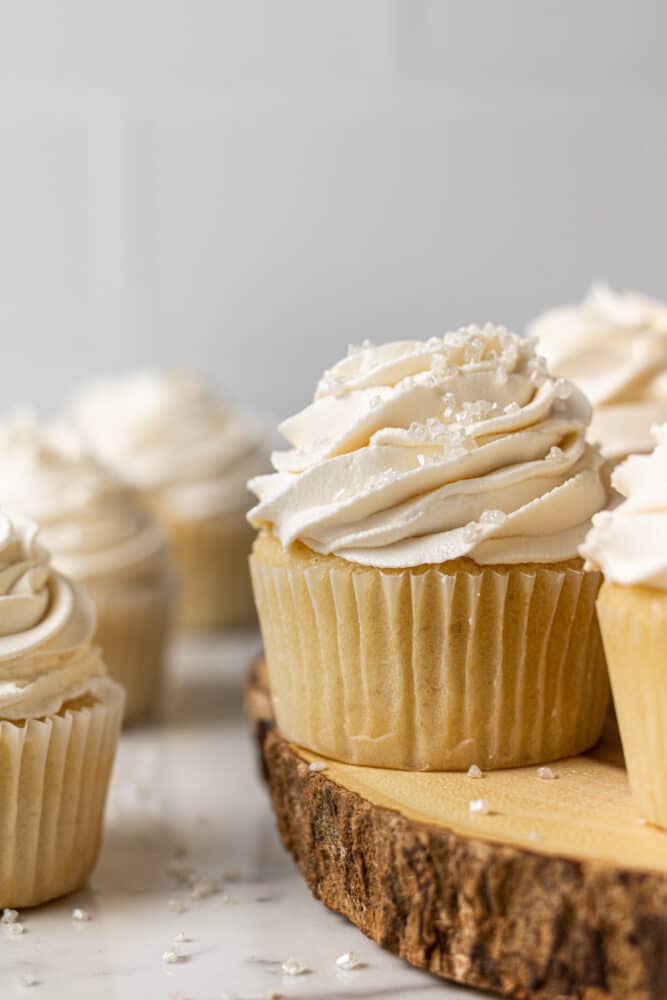 dairy free cupcakes with vanilla buttercream